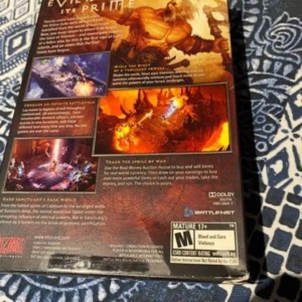 Diablo III PC Game - Black & Red Collector Box